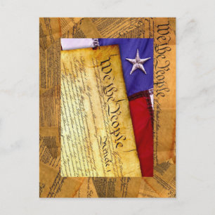 American Constitution We The People Postcard