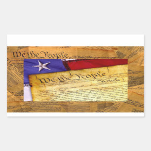 American Constitution We The People Sticker
