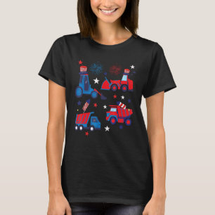 American Construction 4th Of July Fourth Toddler B T-Shirt