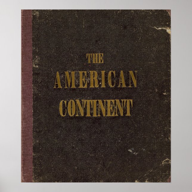 American Continent United States Poster (Front)