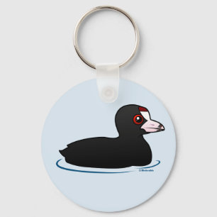 American Coot Keychain
