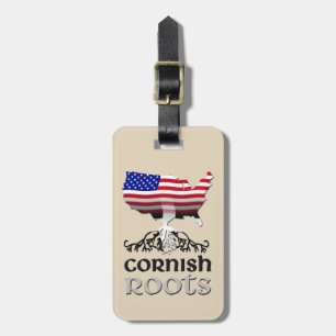 American Cornish Roots Luggage Tag Template