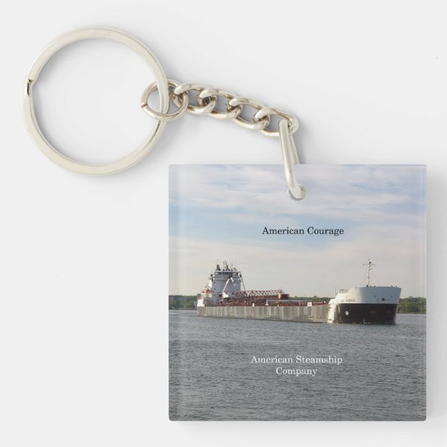 American Courage key chain (Front)