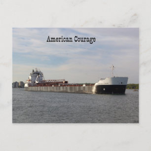 American Courage post card