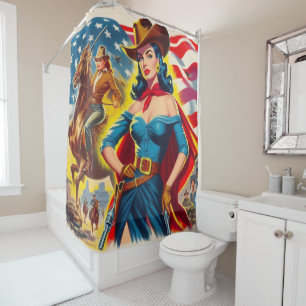 American Cowgirl Pin-up
