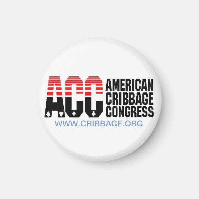 American Cribbage Congress Magnet (Devant)