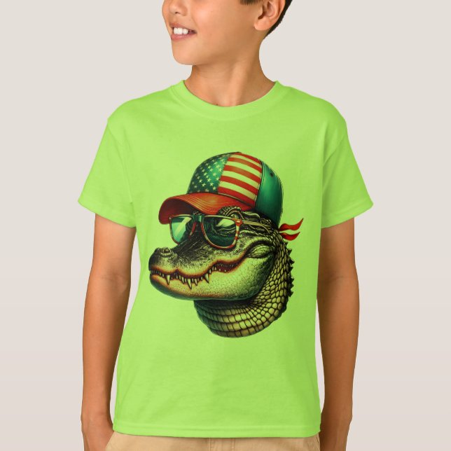 AMERICAN CROCODILE  T-Shirt (Front)