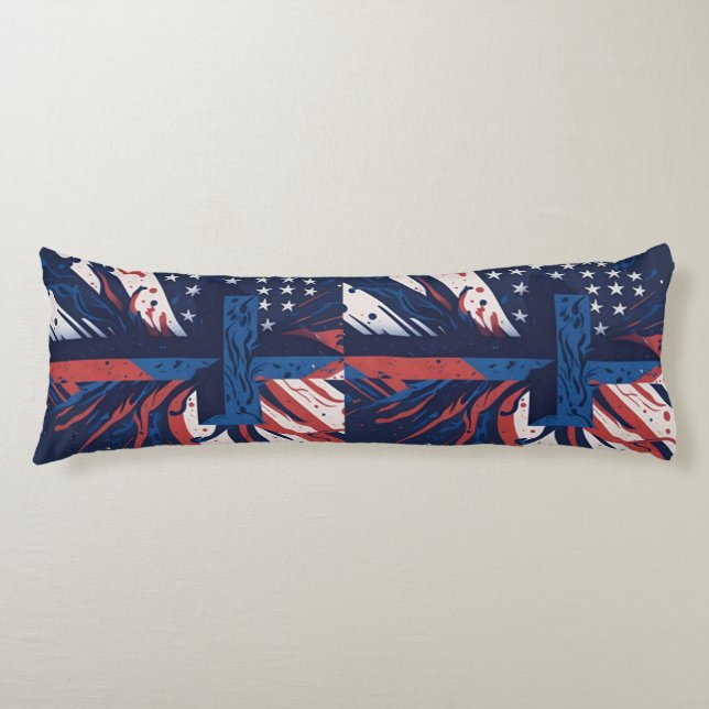  American Cross Body Pillow (Front)
