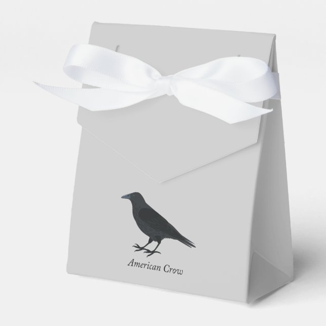 American Crow Favor Box (Front Side)