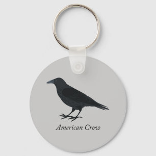 American Crow Keychain