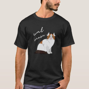 American Curl Cat Mom For Cat T-Shirt