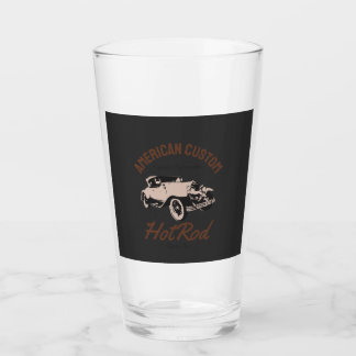 American custom hot rod glass