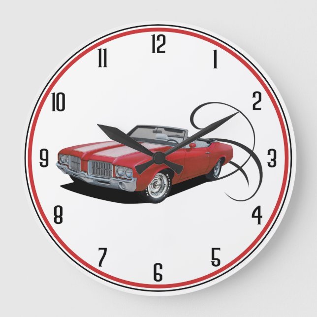 American Cutlass Large Clock (Front)