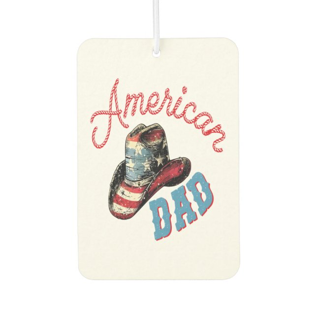 American Dad Cowboy  Air Freshener (Front)