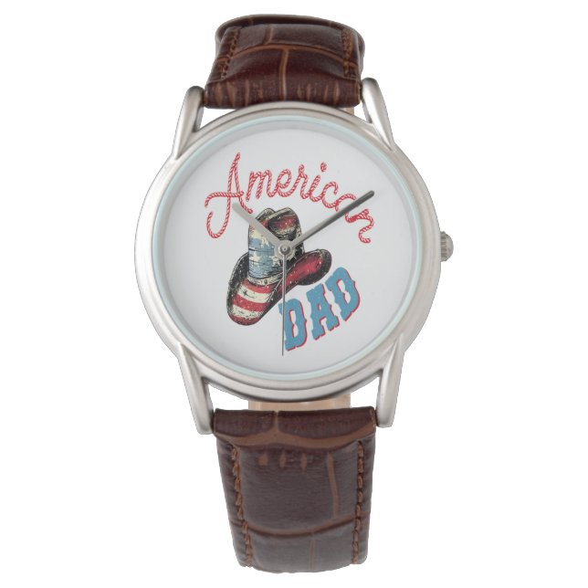 American Dad Cowboy  Watch (Front)
