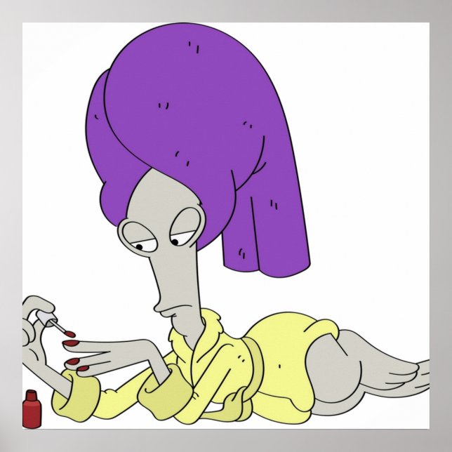 American Dad Roger Poster (Front)