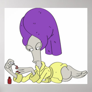 American Dad Roger Poster