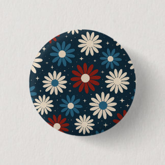 American Daisy's 1 Inch Round Button