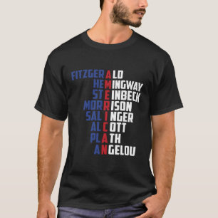 American Definition Fitzgerald Hemingway Independe T-Shirt