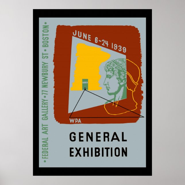 American Design Exhibit Boston Poster (Front)
