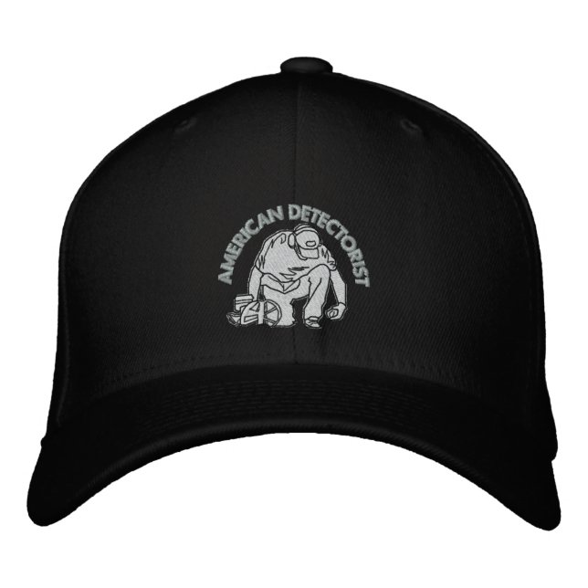 American Detectorist Basic Flexfit Wool Cap (Front)