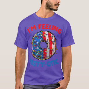 American Doughnuts Baking Pastry Lover 4th of July T-Shirt