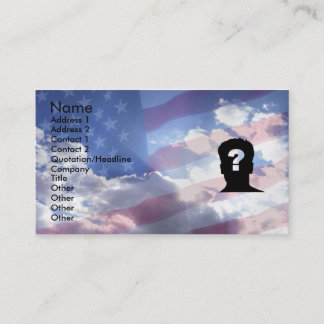 American Dream Business Card