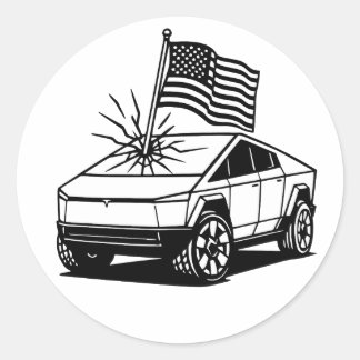 American Dream Classic Round Sticker