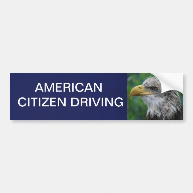American Driver Bumper Sticker (Front)