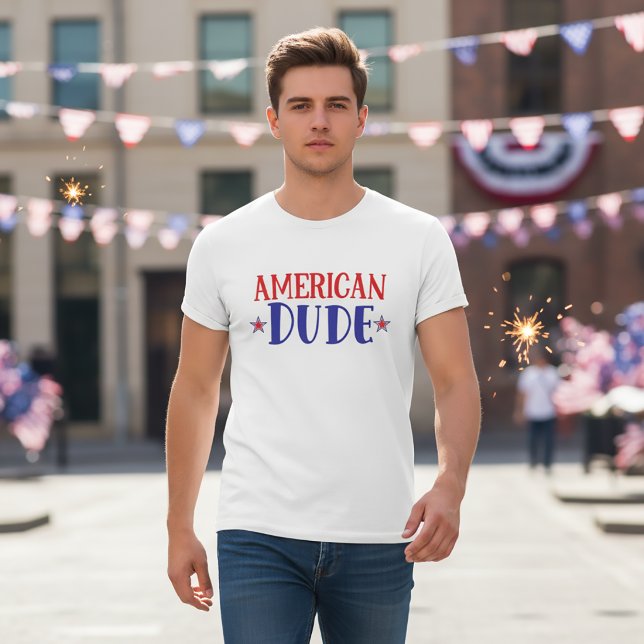 American Dude 4th July T-Shirt (Creator Uploaded)