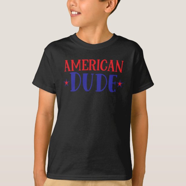 American Dude T-Shirt (Front)