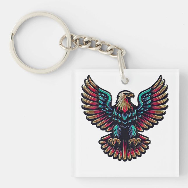 American Eagle 402 Keychain (Front)