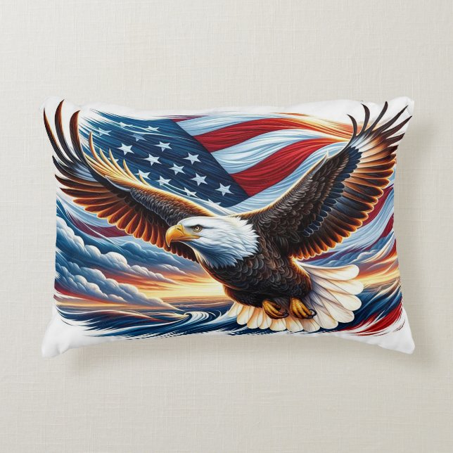 American Eagle Accent Pillow (Front)