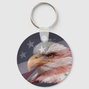 AMERICAN EAGLE  by SHARON SHARPE Keychain