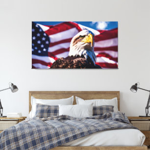 American Eagle  Canvas Print