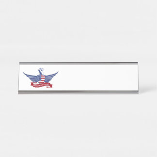 American eagle desk name plate