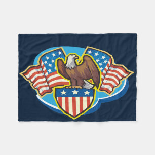 American Eagle Fleece Blanket