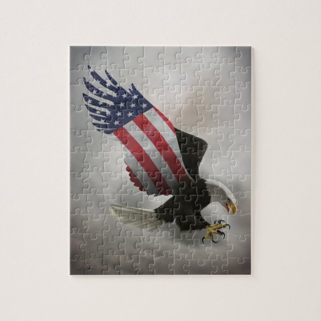 American Eagle Jigsaw Puzzle (Vertical)