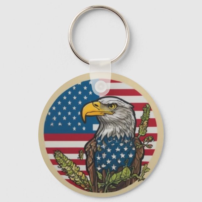 American Eagle Keychain (Front)