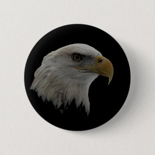 American Eagle Leadership Motivational 2 Inch Round Button