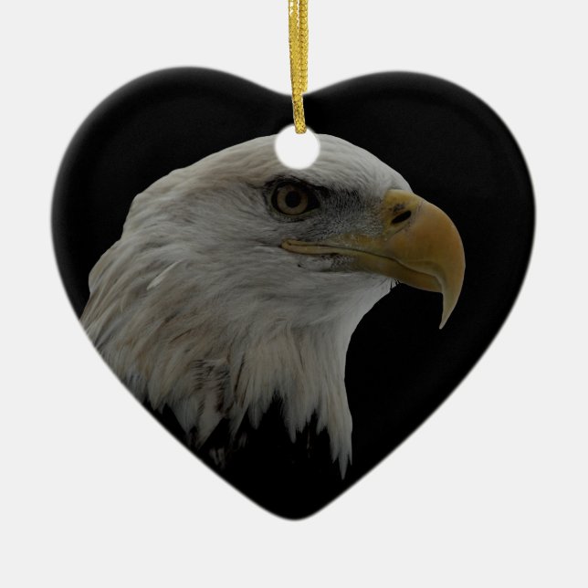 American Eagle Leadership Motivational Ceramic Ornament (Front)