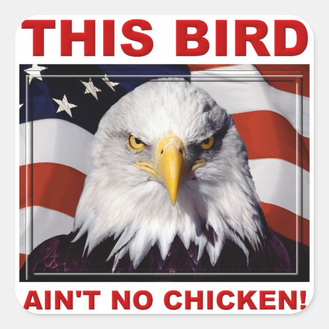 American Eagle n'a pas pas de Stickers Poulet (Devant)
