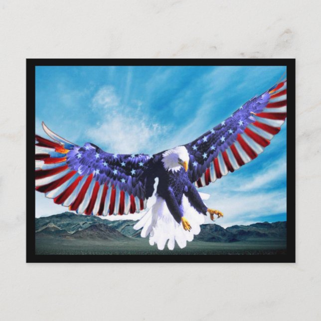 American Eagle Postcard 2 (Front)