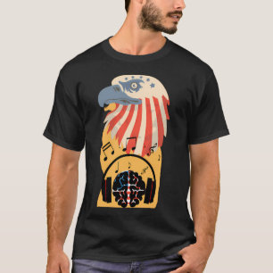 American Eagle Rock Band T-Shirt