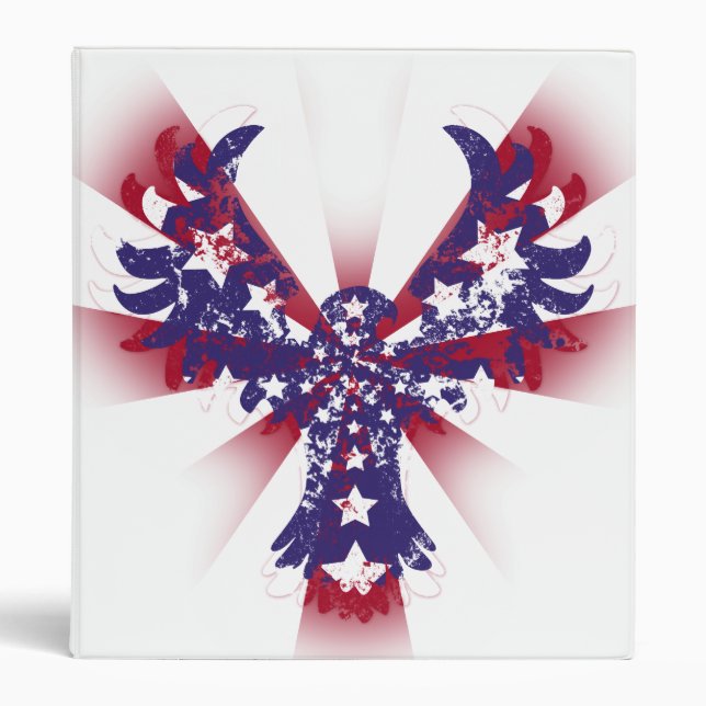 American Eagle Stars & Stripes Binder (Front)