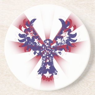 American Eagle Stars & Stripes Coaster