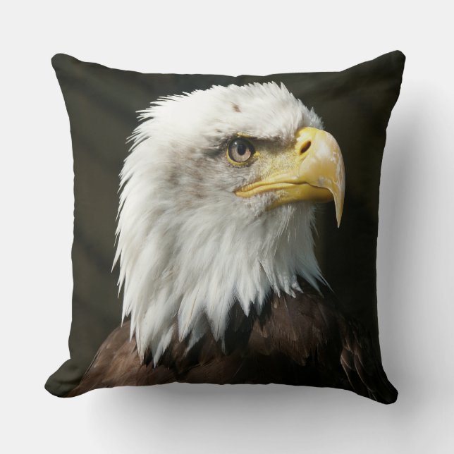 American Eagle Throw Pillow (Front)