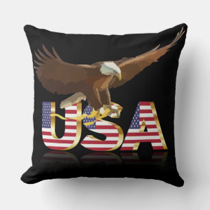 American eagle throw pillow
