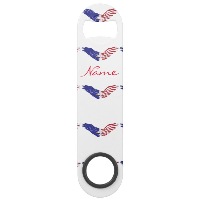 American Eagle Thunder_Cove Patriotic 4th of July Bar Key (Front)
