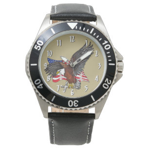 American Eagle with Cross Watch